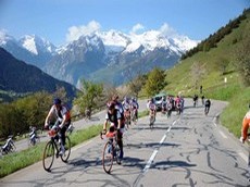 Mont&eacute;e mythique de l'Alpe d'Huez